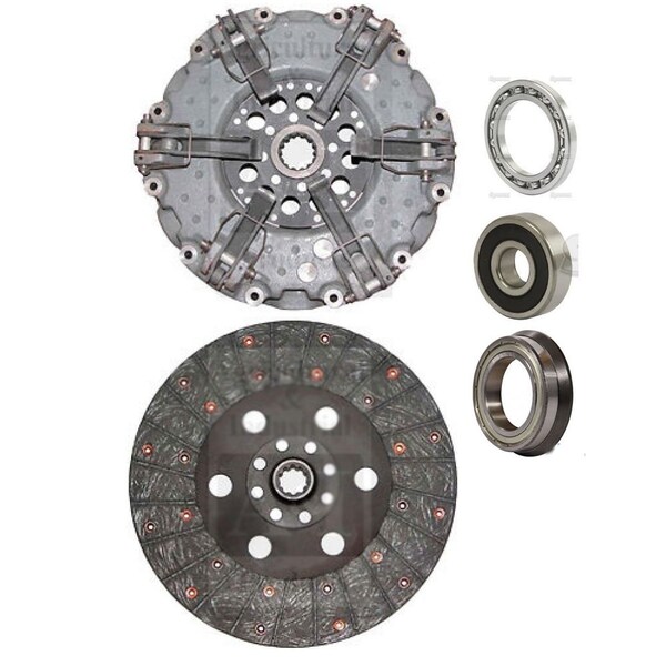 Aftermarket Heavy Duty Dual Clutch Pressure Plate and Disc AM878710K - main